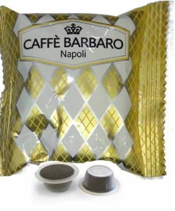 100 Capsule Caffè Barbaro Compatibili con Bialetti