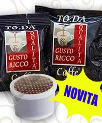 100 Capsule ToDa Caffè Gusto Ricco Compatibili con Lavazza Espresso Point