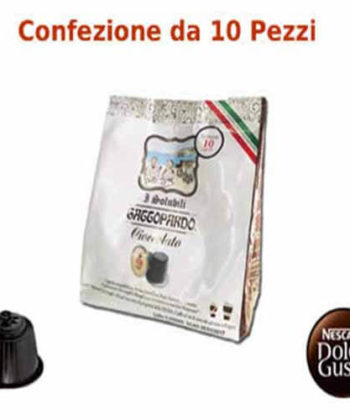 96 Capsule ToDa Caffè Gattopardo Cioccolata Compatibili con Nescafé Dolce Gusto
