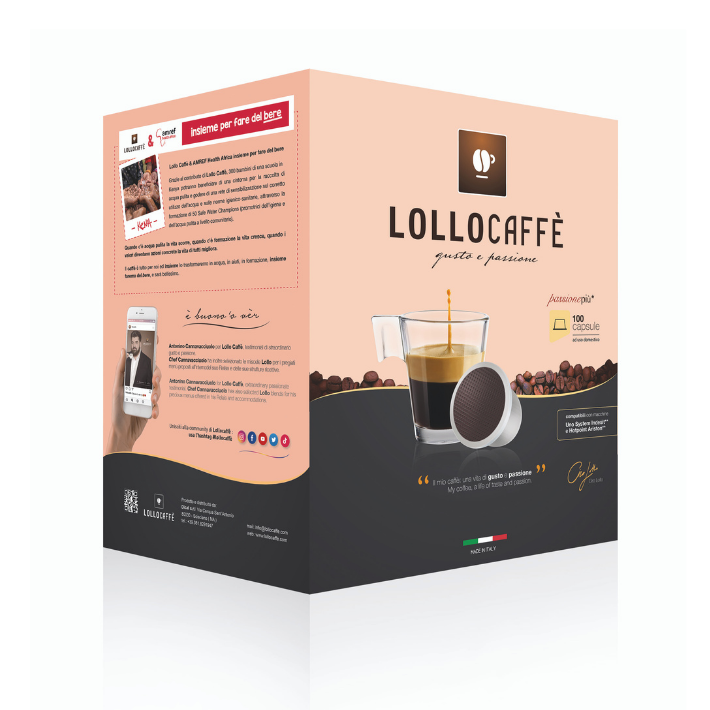 Capsule LOLLO CAFFE Miscela CLASSICA Compatibile Sistema Bialetti